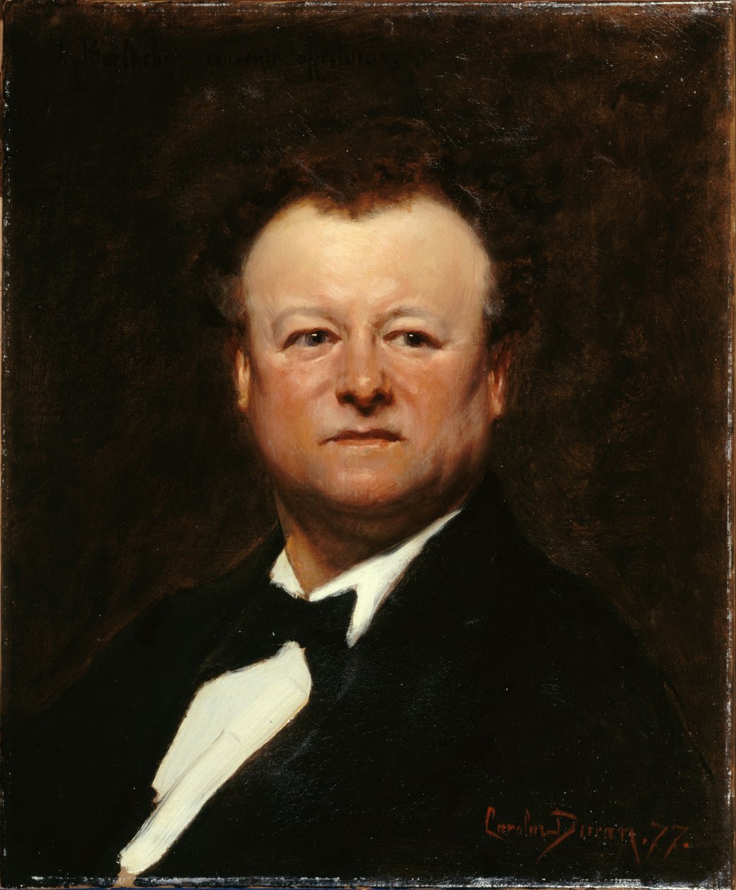 Francia: Portrait de Jean-François Berthelier (1830-1888), chanteur alkotó: Carolus Duran
