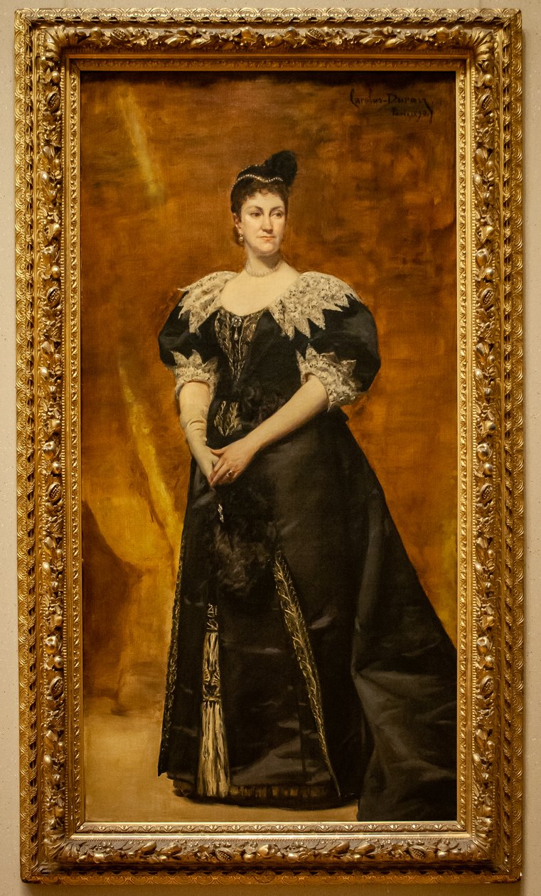 William Astor asszony (Caroline Webster Schermerhorn, 1831-1908) alkotó: Carolus Duran