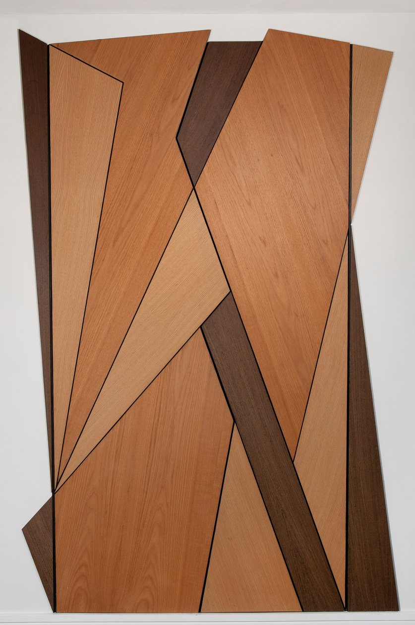 Vorticist Doors, 2012 (fa furnér) alkotó: Carolyn Hubbard Ford