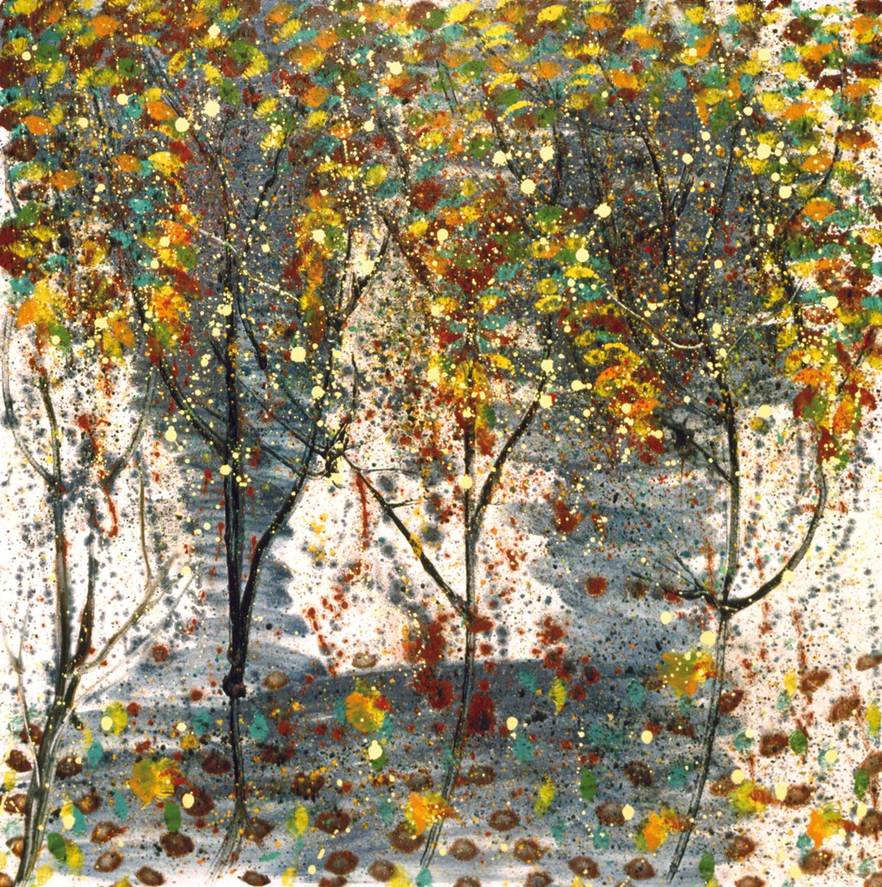 Erdei rapszódia, 2001 (olaj, vászon) alkotó: Carolyn Mary Kleefeld