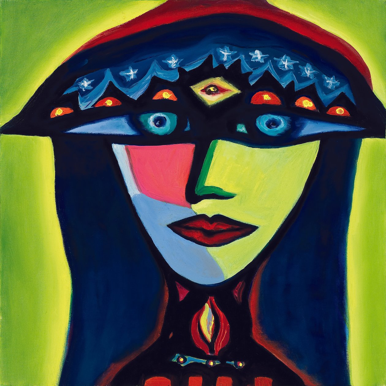Isabella, A lengyel cigány, 2007 (olaj, vászon) alkotó: Carolyn Mary Kleefeld