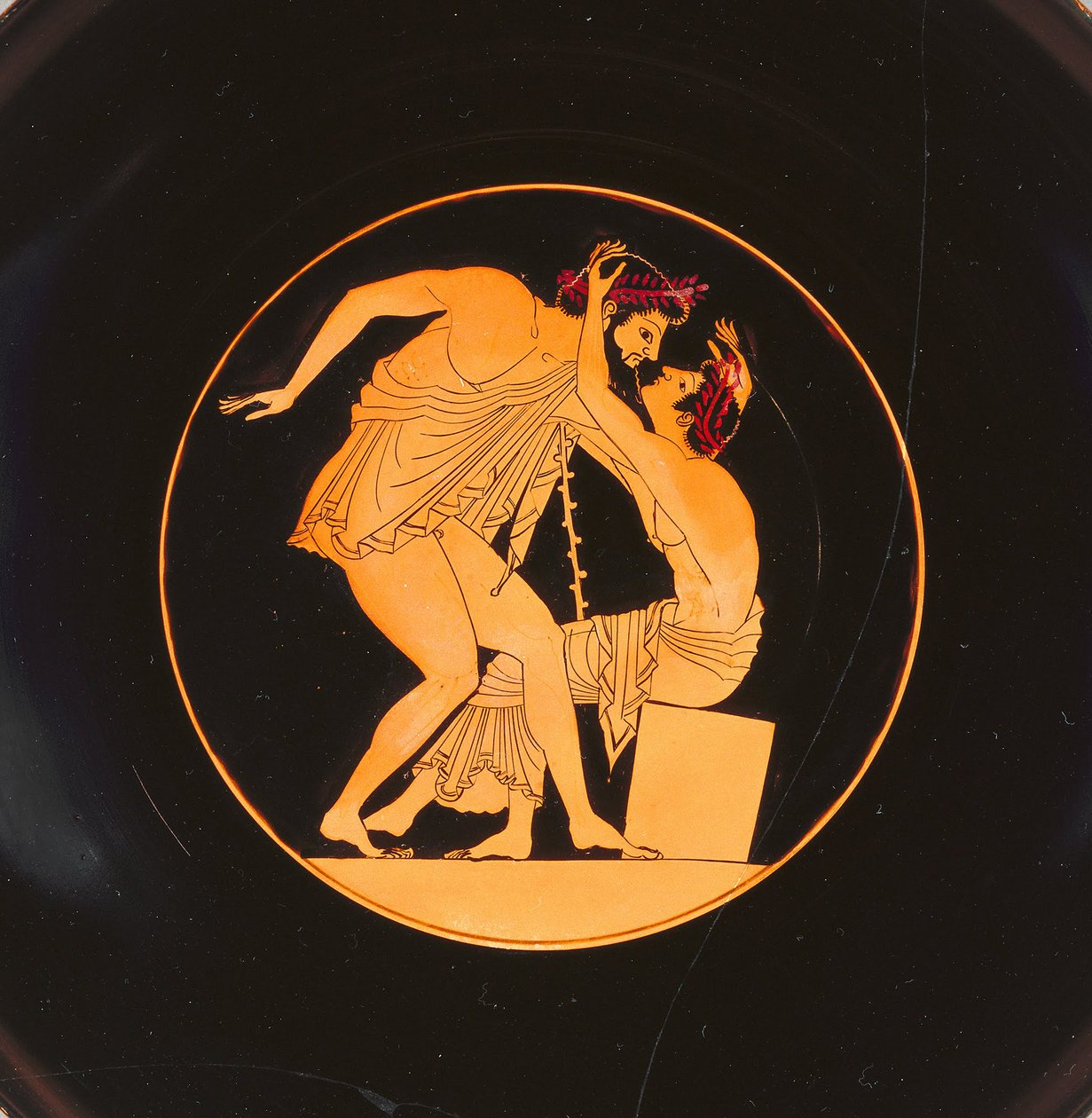 Borkupa öttusázókkal, Kr.e. 505-500 alkotó: Carpenter Painter