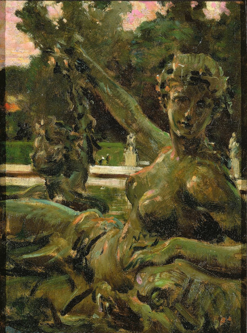 Nimfa és Ámor alkotó: Carroll Beckwith