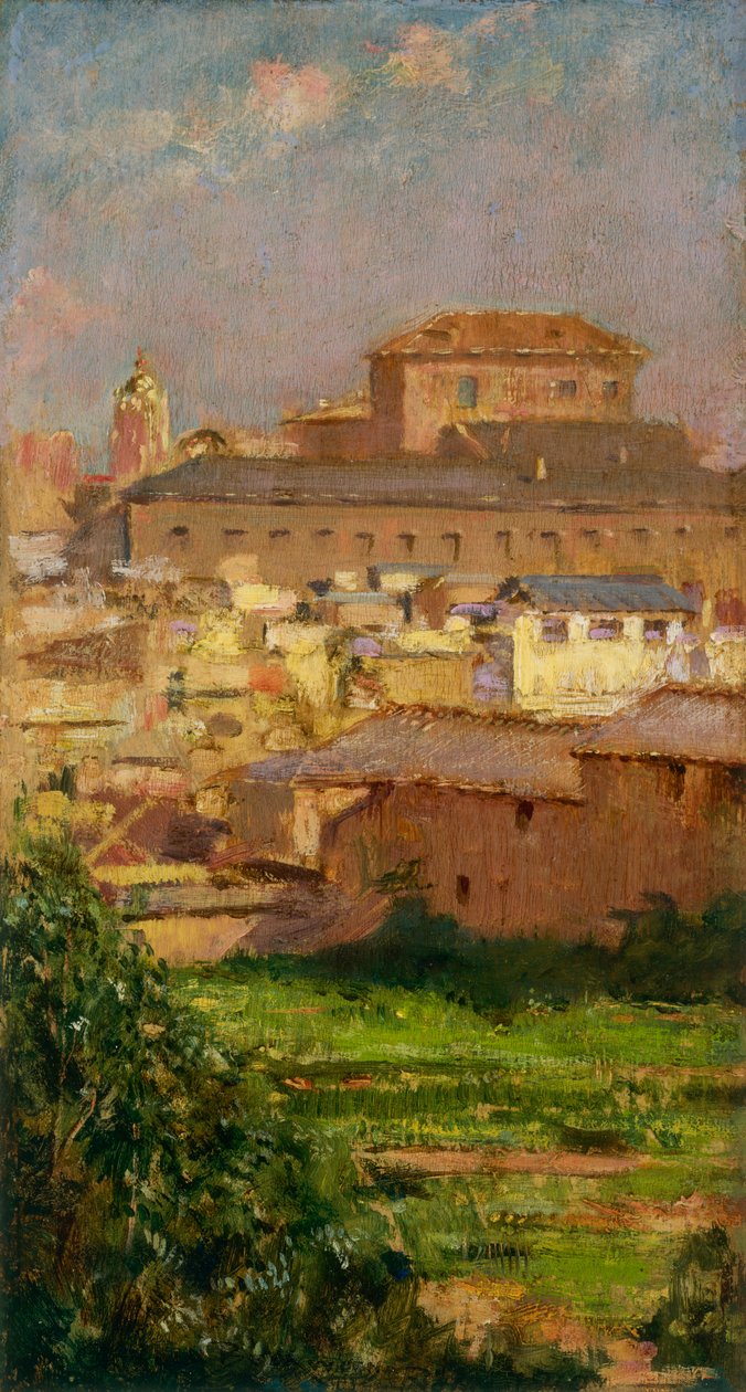 Palazzo Barberini, Róma, kb. 1910. alkotó: Carroll Beckwith