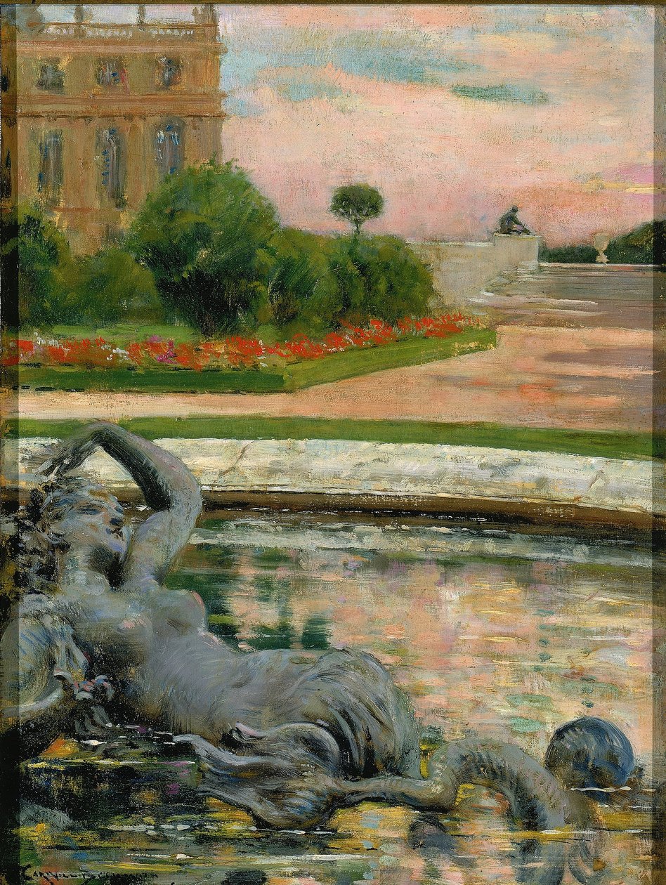 Parterre du Nord, Fontaine des Sirenes alkotó: Carroll Beckwith