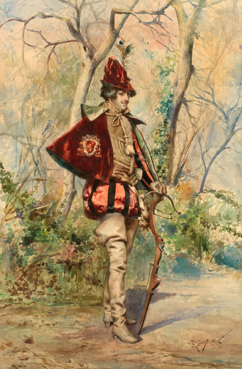 Íjász, sz. alkotó: Casimiro Tomba