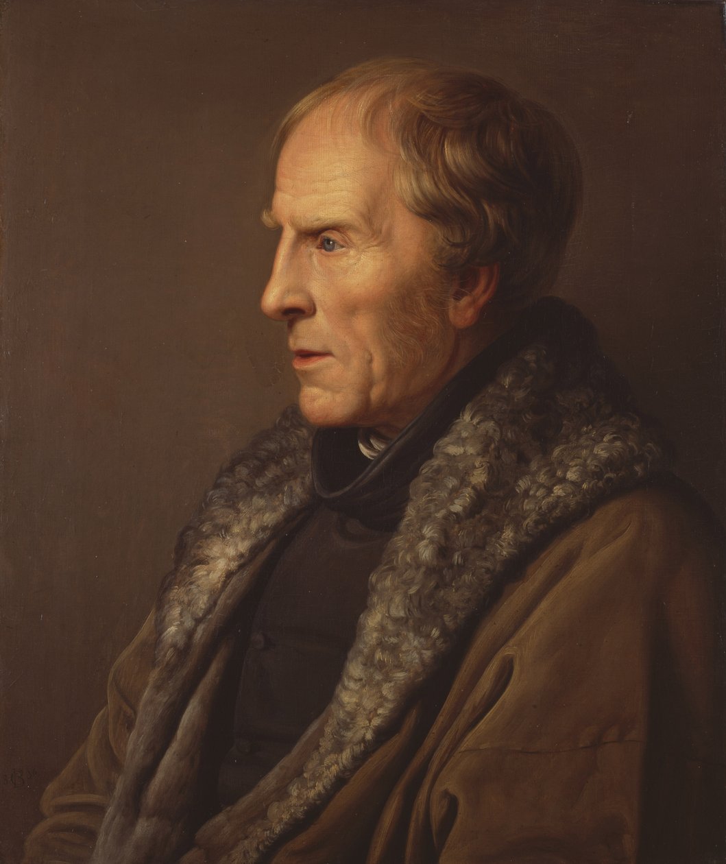 Caspar David Friedrich festőművész portréja alkotó: Caspar David Friedrich