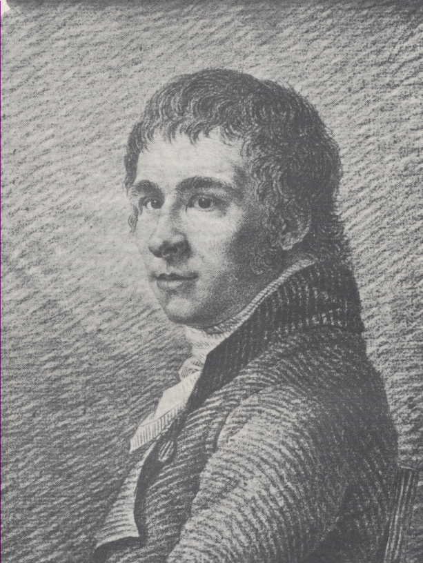 Christian Friedrich arcképe alkotó: Caspar David Friedrich