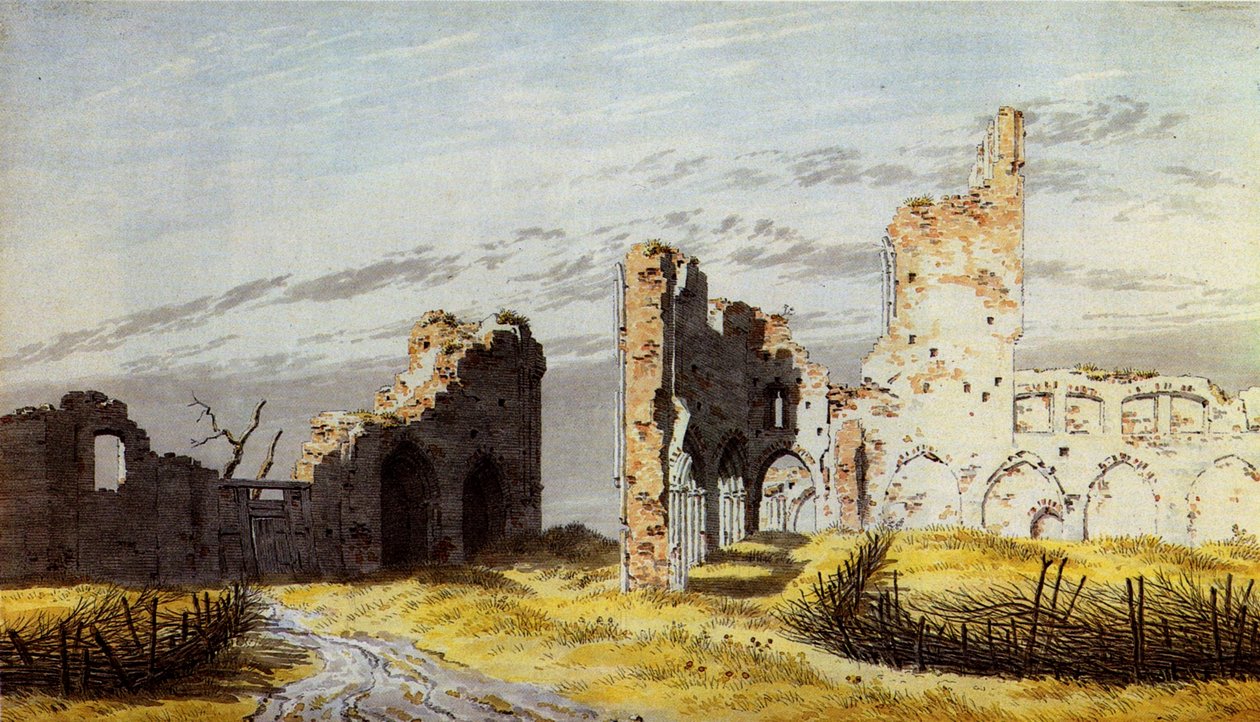 Az Eldena kolostor romjai alkotó: Caspar David Friedrich