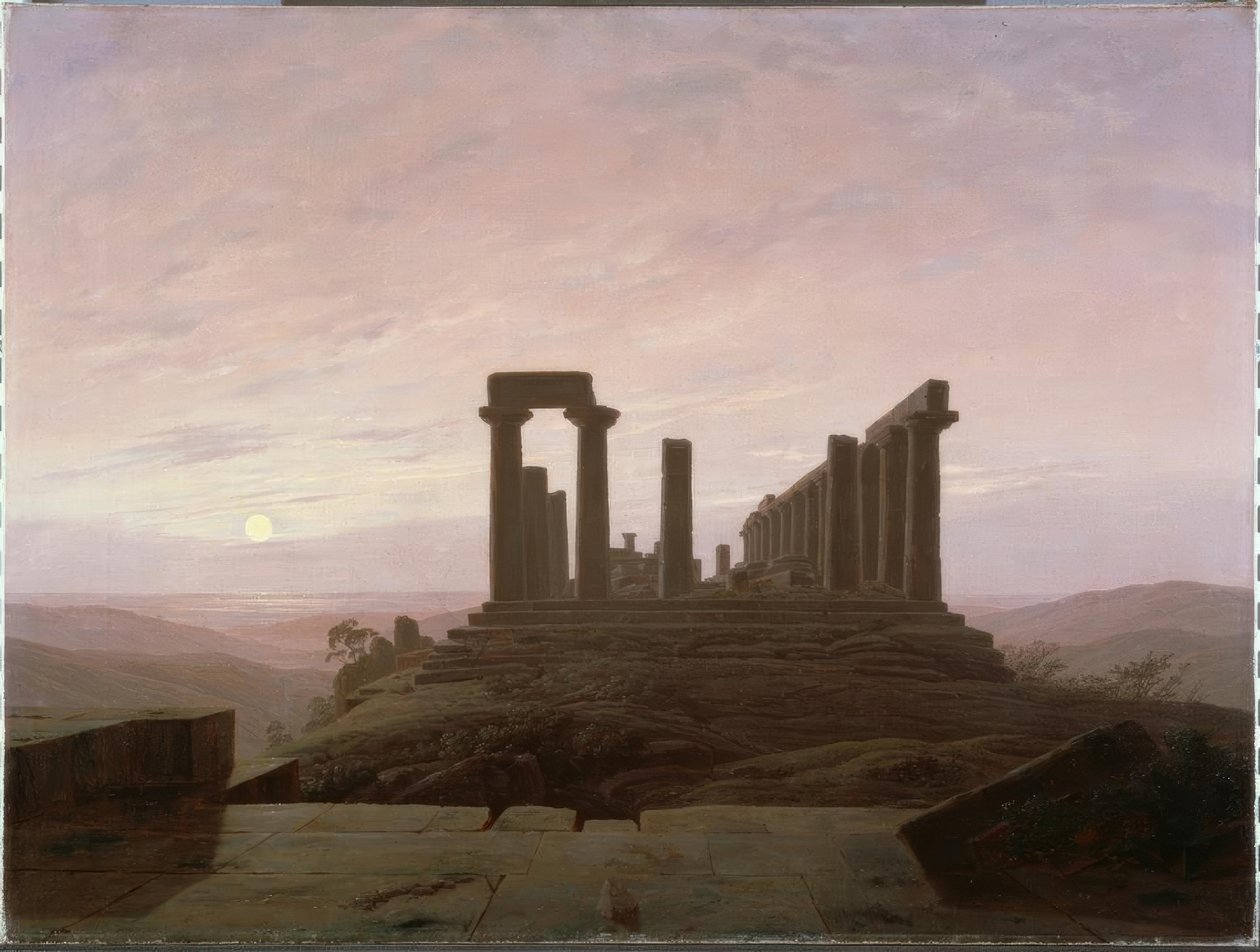 Junotempel Agrigentben alkotó: Caspar David Friedrich