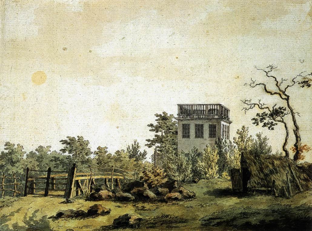 Táj Pavilonnal alkotó: Caspar David Friedrich