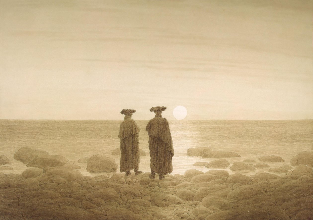 Holdfelkelte alkotó: Caspar David Friedrich
