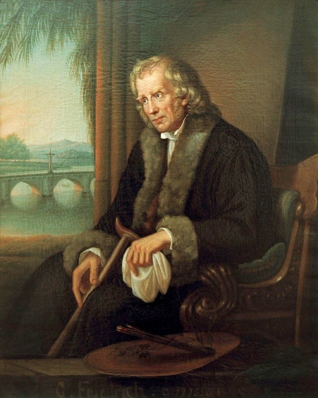 Caspar David Friedrich arcképe alkotó: Caspar David Friedrich