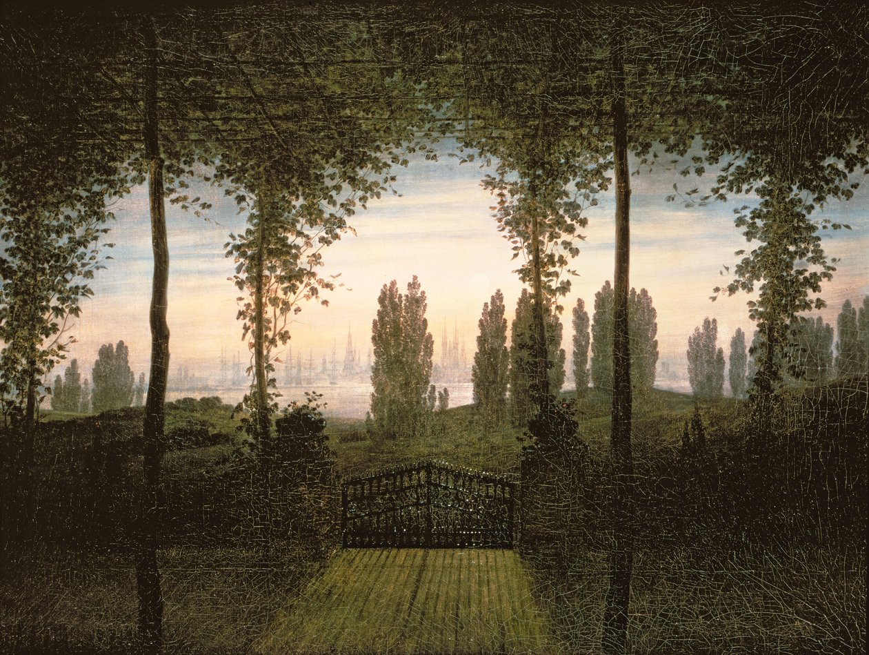 Emlékezés Johann Bremenre alkotó: Caspar David Friedrich