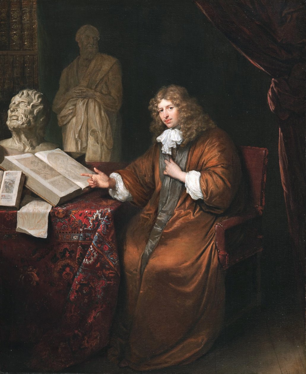 Portrait of Abraham van Lennep alkotó: Caspar Netscher