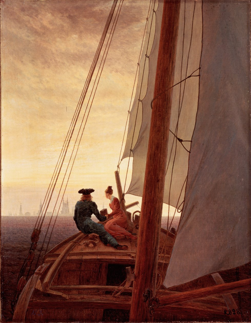 A tengerészen alkotó: Caspar David Friedrich