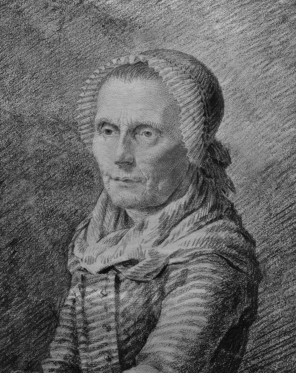 Heiden anya portréja alkotó: Caspar David Friedrich