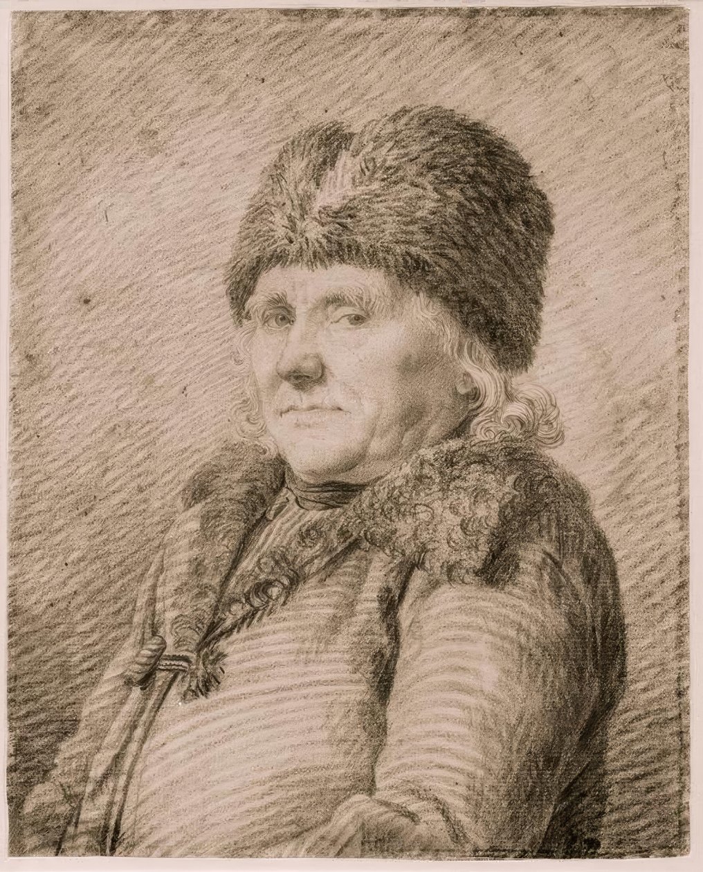 Adolph Gottlieb Friedrich apa portréja alkotó: Caspar David Friedrich
