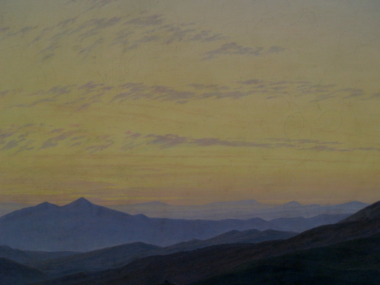 Német: The Giant Mountains Óriáshegyek Óriáshegyek alkotó: Caspar David Friedrich