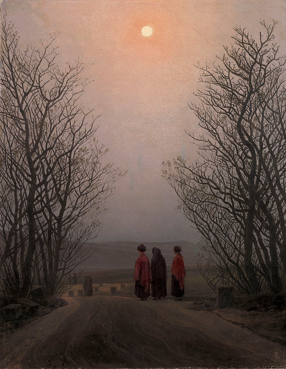 Német: Ostermorgen húsvét reggel alkotó: Caspar David Friedrich