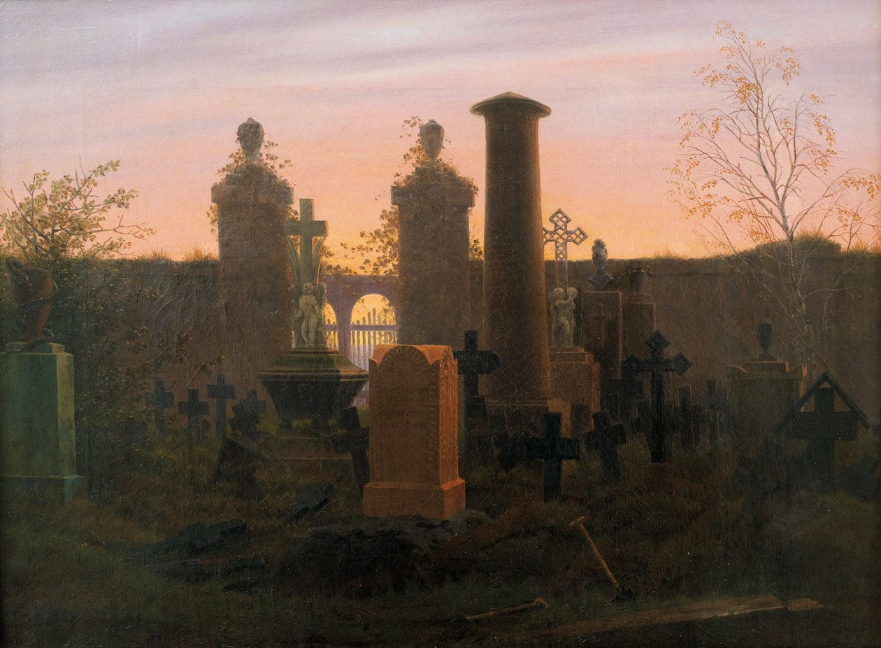 Kügelgens Grave, 1821-1822 alkotó: Caspar David Friedrich