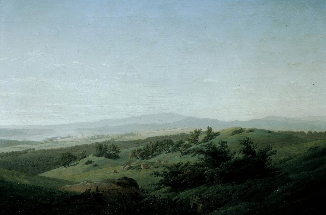 Táj tóval alkotó: Caspar David Friedrich