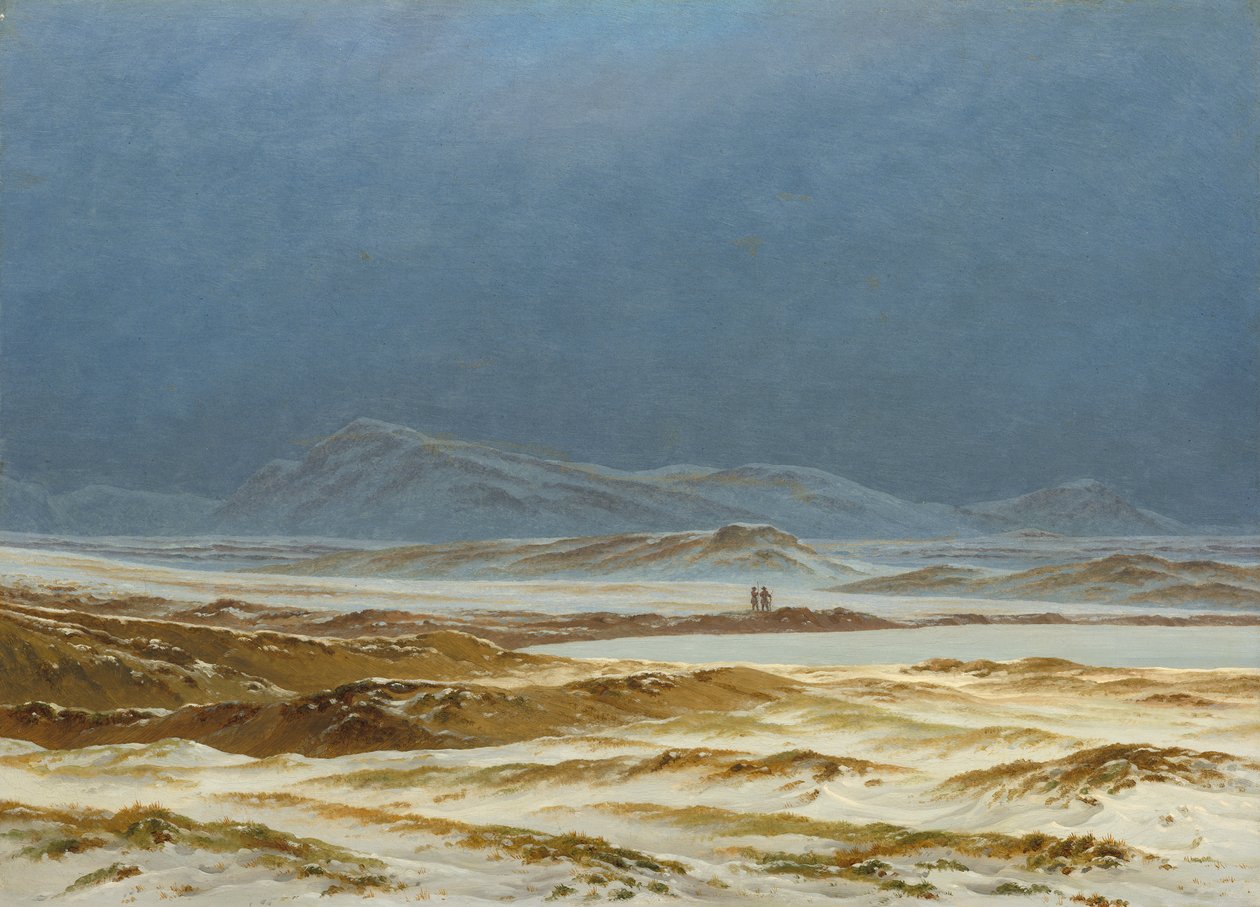 Északi táj, tavasz, 1825 körül (olaj, vászon) alkotó: Caspar David Friedrich