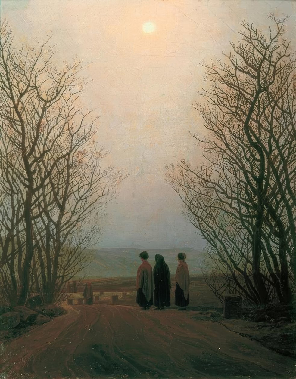 Húsvét reggel alkotó: Caspar David Friedrich