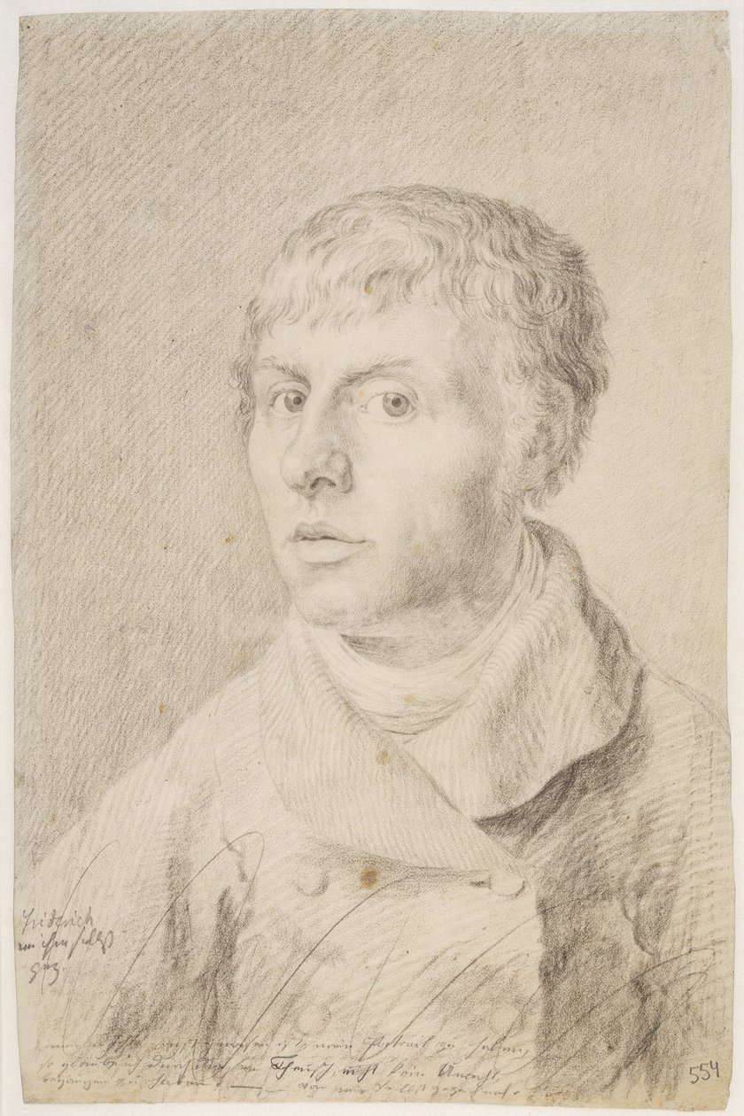 Önarckép, 1800 alkotó: Caspar David Friedrich