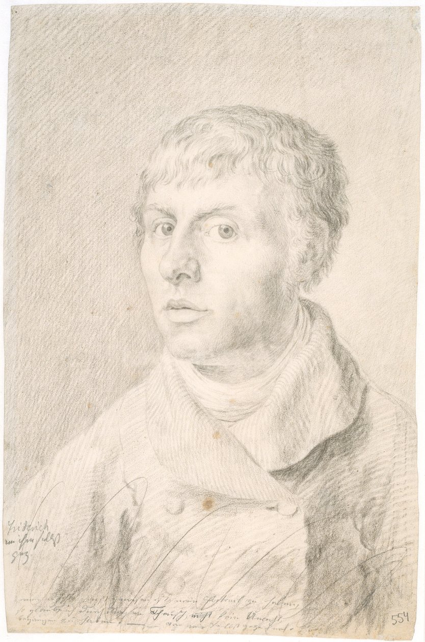 Önarckép alkotó: Caspar David Friedrich