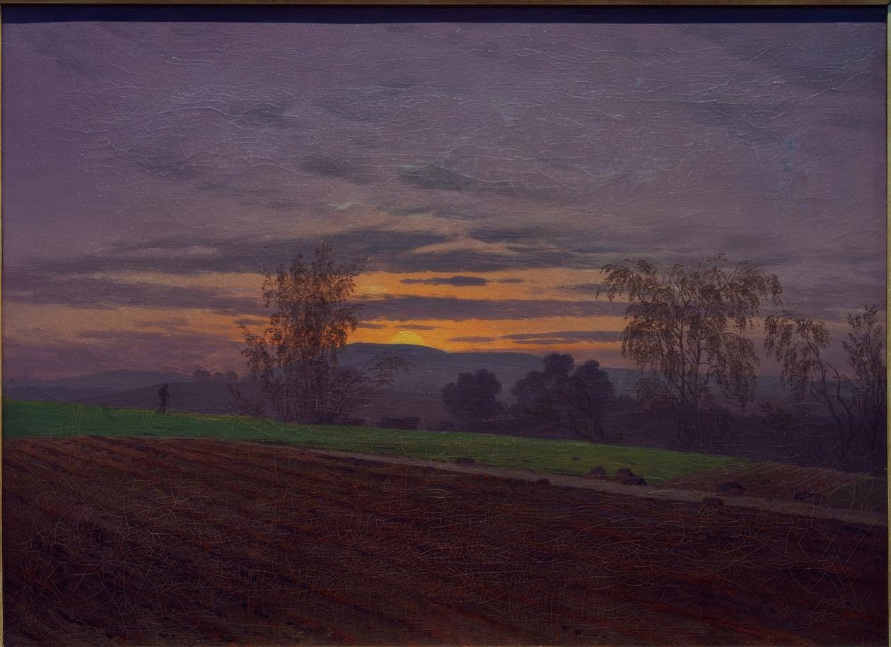 Sturzacker alkotó: Caspar David Friedrich