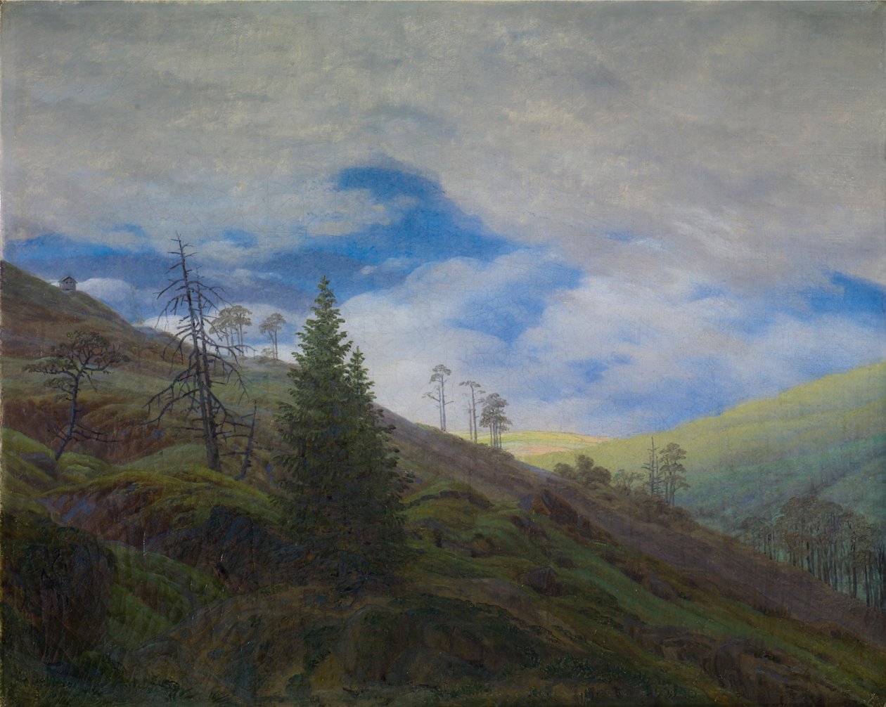 Napsütés az Óriás-hegységben alkotó: Caspar David Friedrich