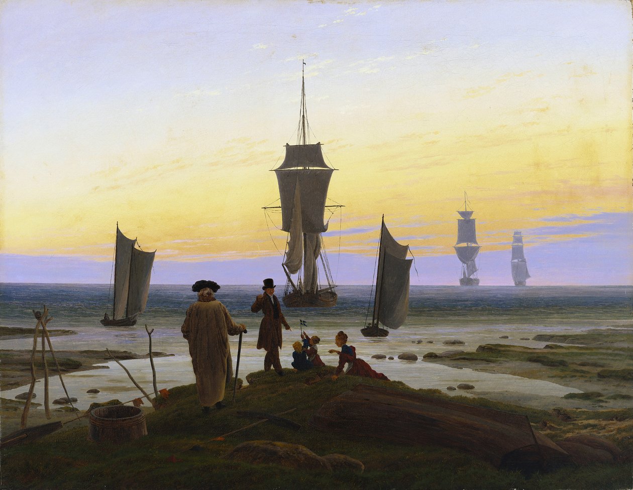Az élet szakaszai alkotó: Caspar David Friedrich