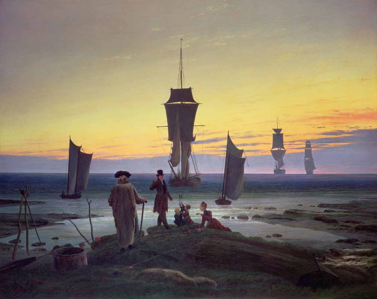 Az élet szakaszai alkotó: Caspar David Friedrich