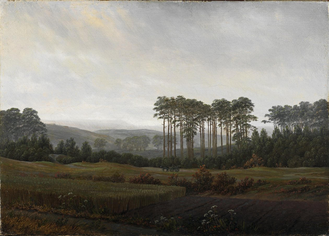 A napszakok: délután, 1821-1822 alkotó: Caspar David Friedrich