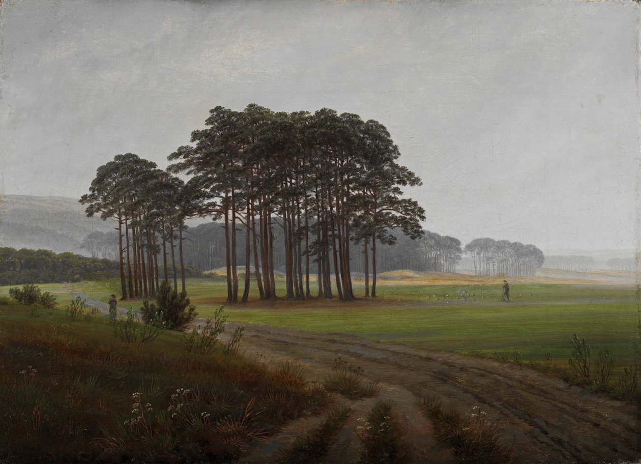 A napszakok: dél, 1821-1822 alkotó: Caspar David Friedrich