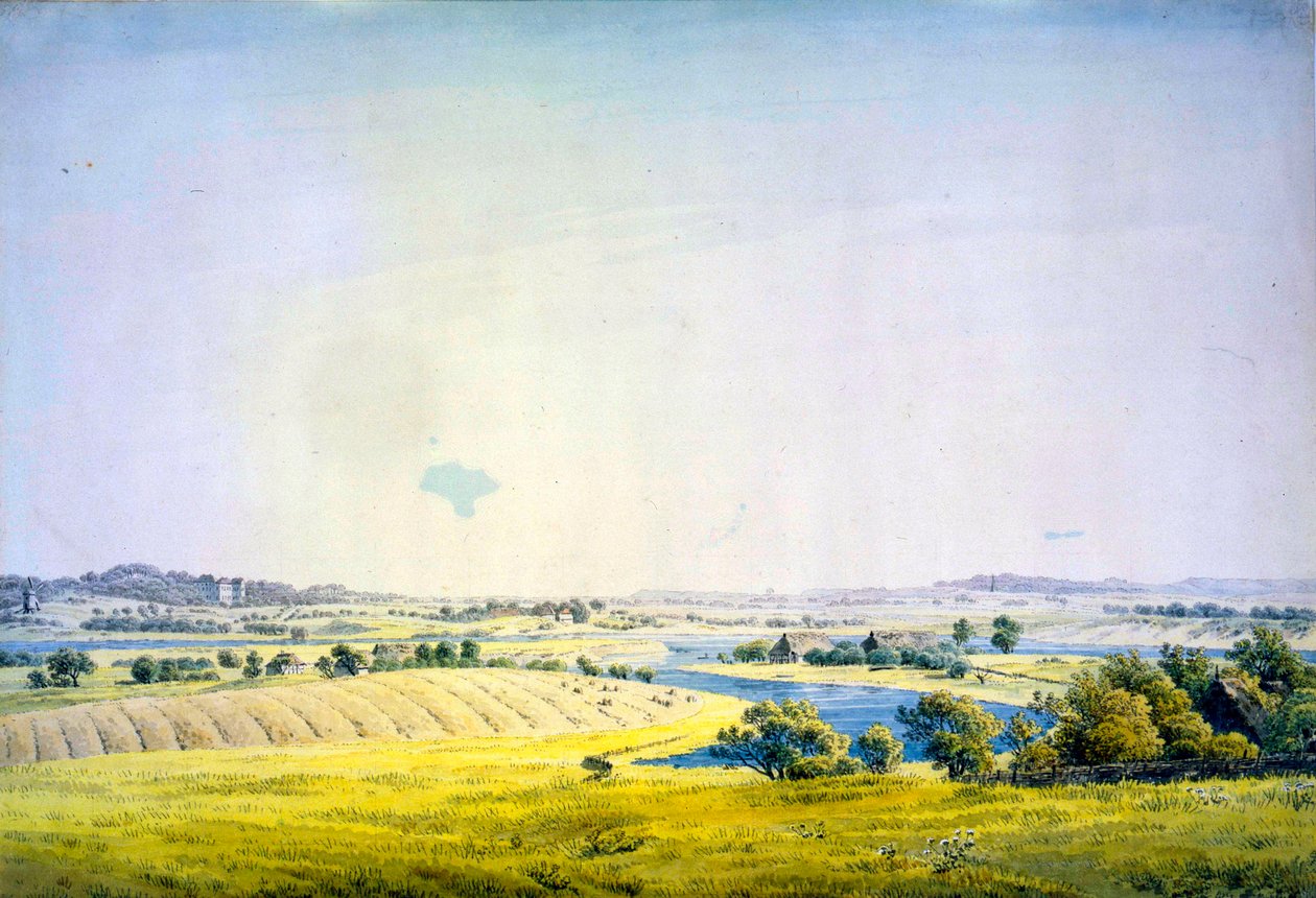 Kilátás a Putbusra, 1824-1825. alkotó: Caspar David Friedrich