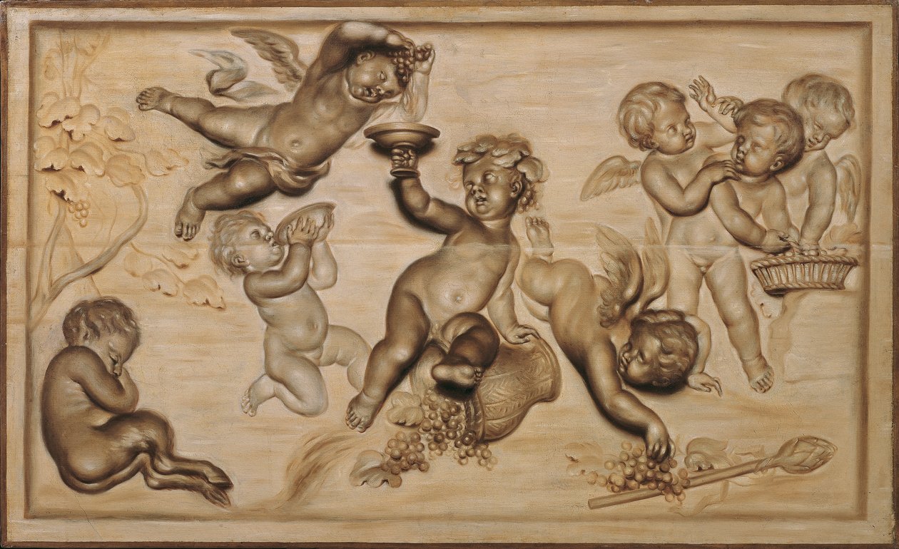 Kinderbacchanal alkotó: Caspar Franz Sambach