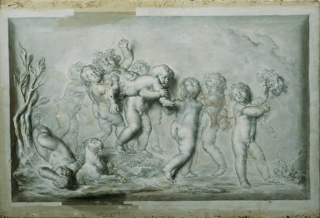 Kinderbacchanal alkotó: Caspar Franz Sambach