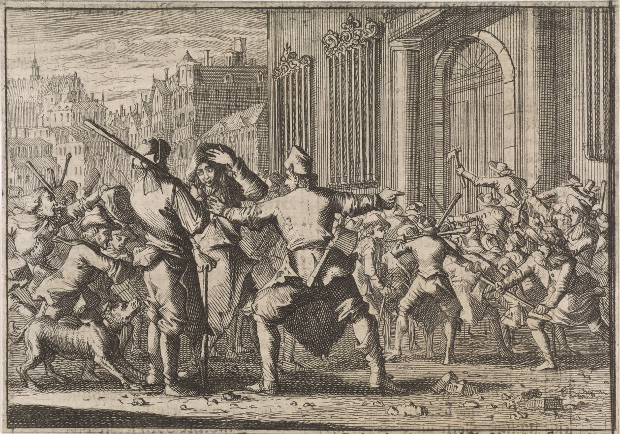 Felkelés Barcelonában, 1640 alkotó: Caspar Luyken (attributed to)