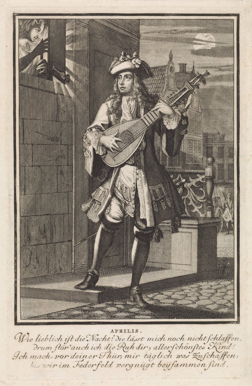 Április alkotó: Caspar Luyken