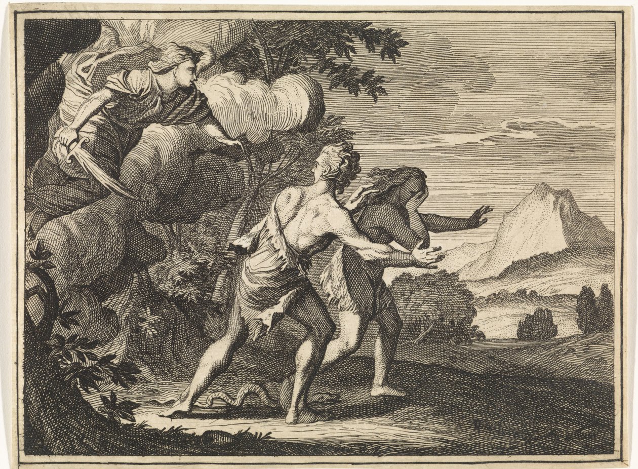 Kiűzetés a Paradicsomból alkotó: Caspar Luyken