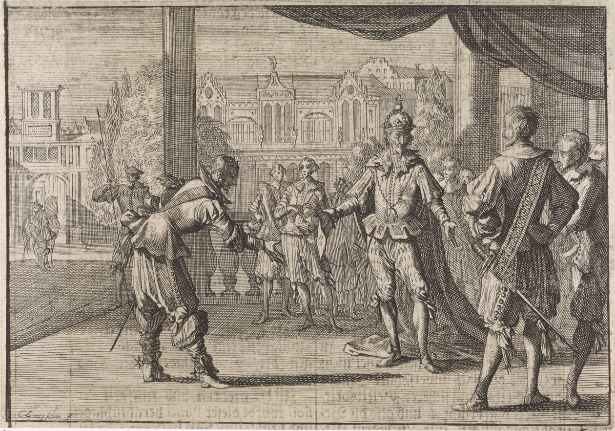 Gratulálunk III. Ferdinánd császárnak fia, Lipót születése alkalmából, 1640-ben alkotó: Caspar Luyken