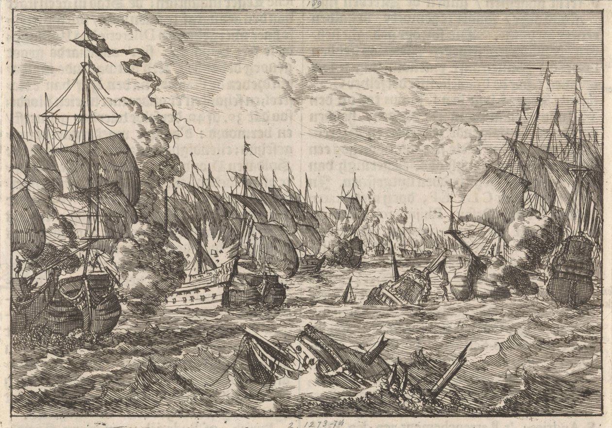 Solebay-i csata, 1672 alkotó: Caspar Luyken
