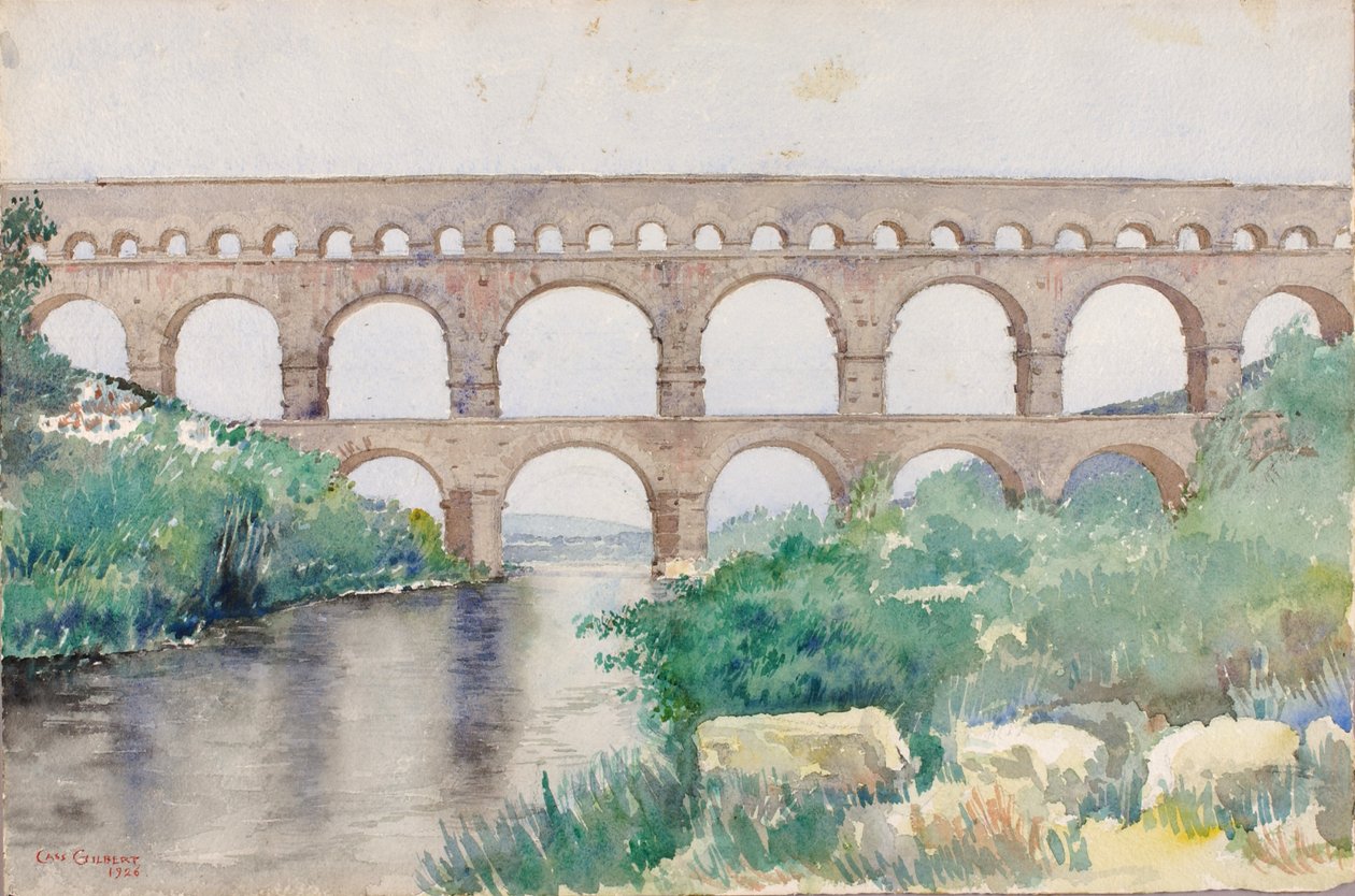 Vízvezeték, n.d. alkotó: Cass Gilbert