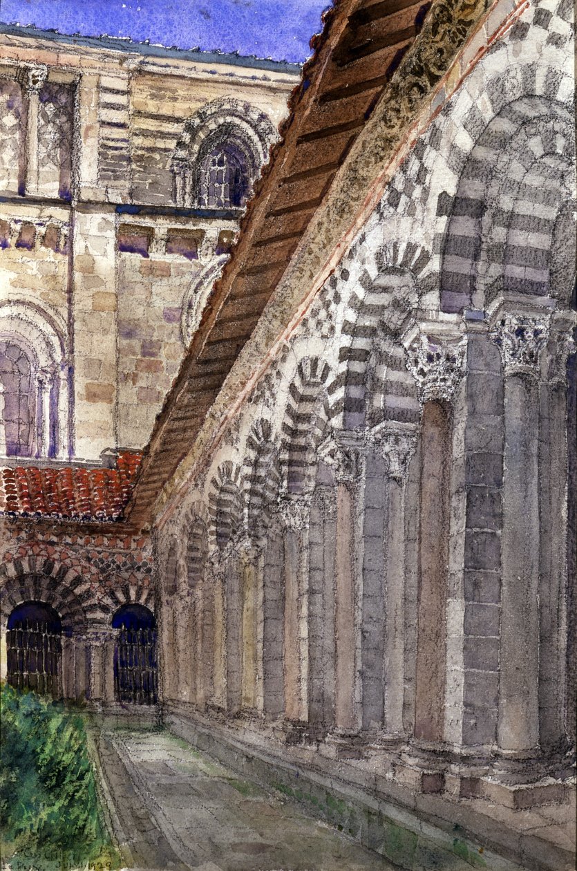 A Le Puy-i katedrális kerengője alkotó: Cass Gilbert