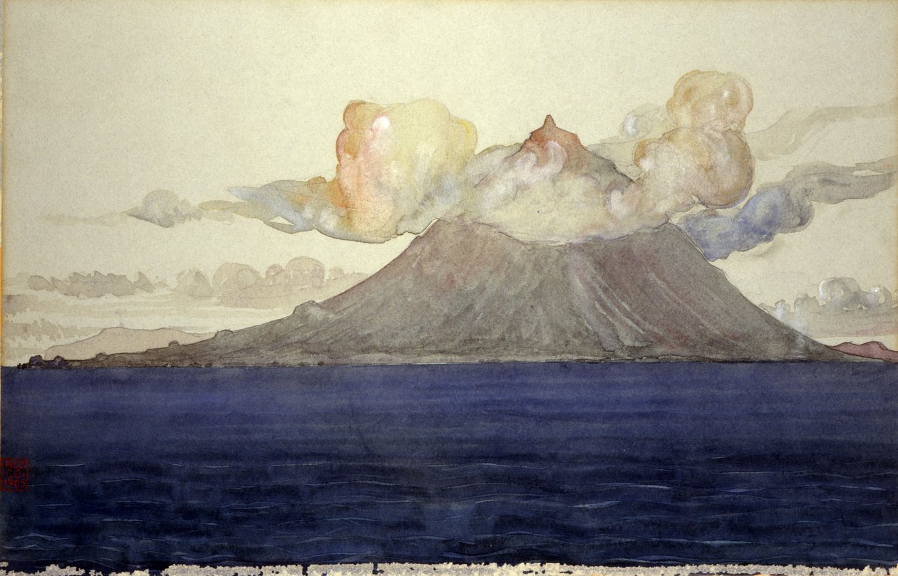 Pico hegy, Azori-szigetek alkotó: Cass Gilbert