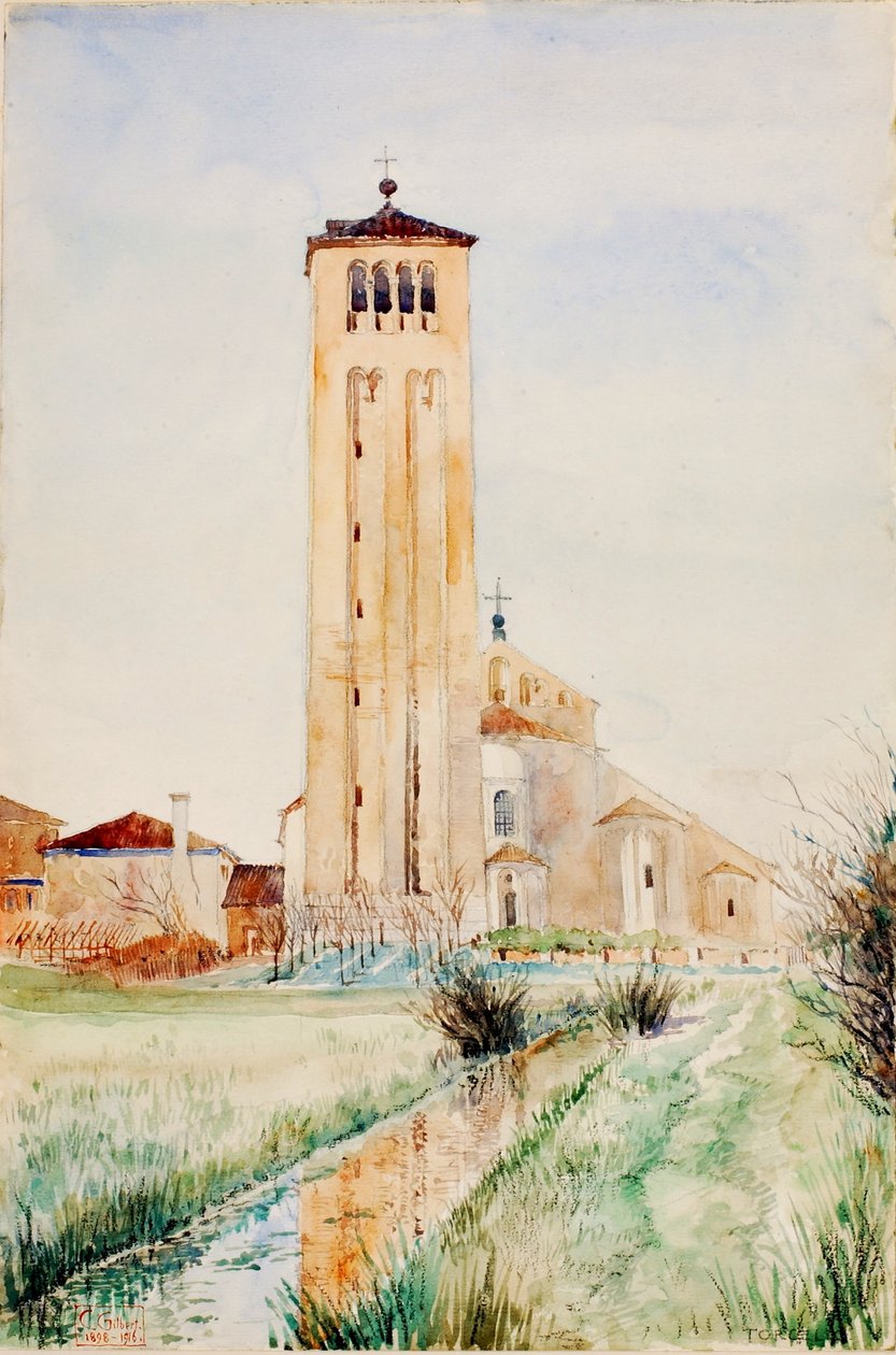 A torony, Torcello székesegyháza alkotó: Cass Gilbert