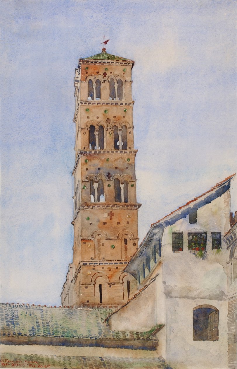 Torony, San Francisco Romano, Róma alkotó: Cass Gilbert