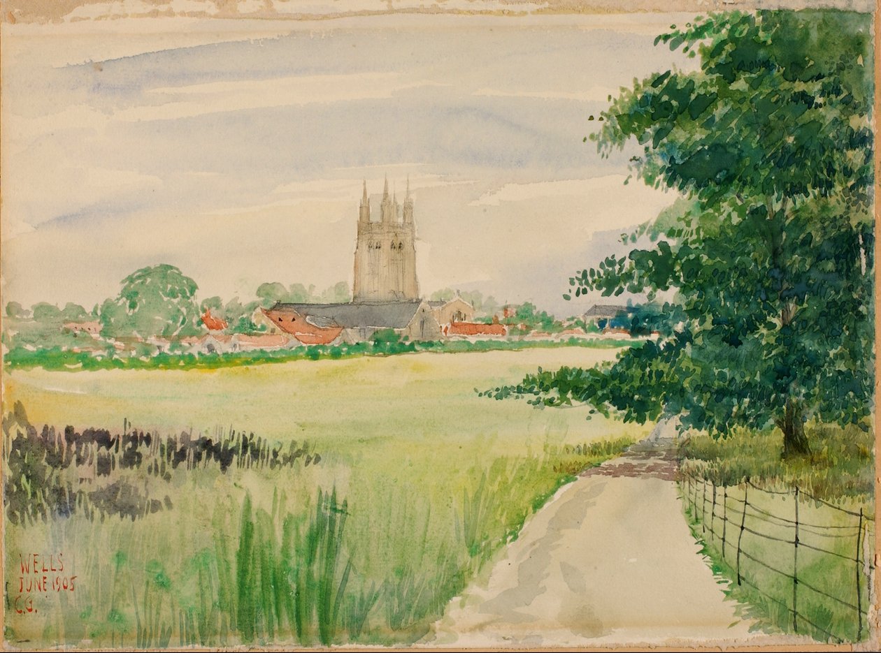 Wells katedrális, Anglia alkotó: Cass Gilbert